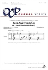 Turn Away from Sin SATB choral sheet music cover